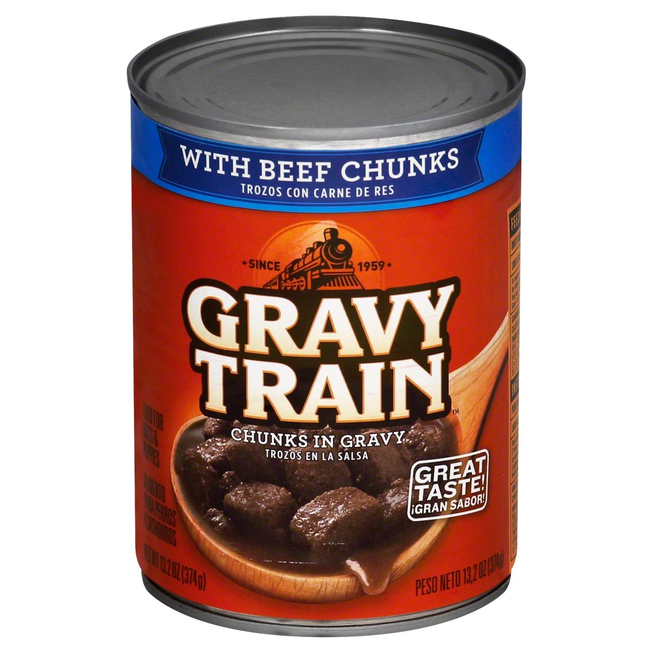 Gravy Train Dog Food With Beef Chunks