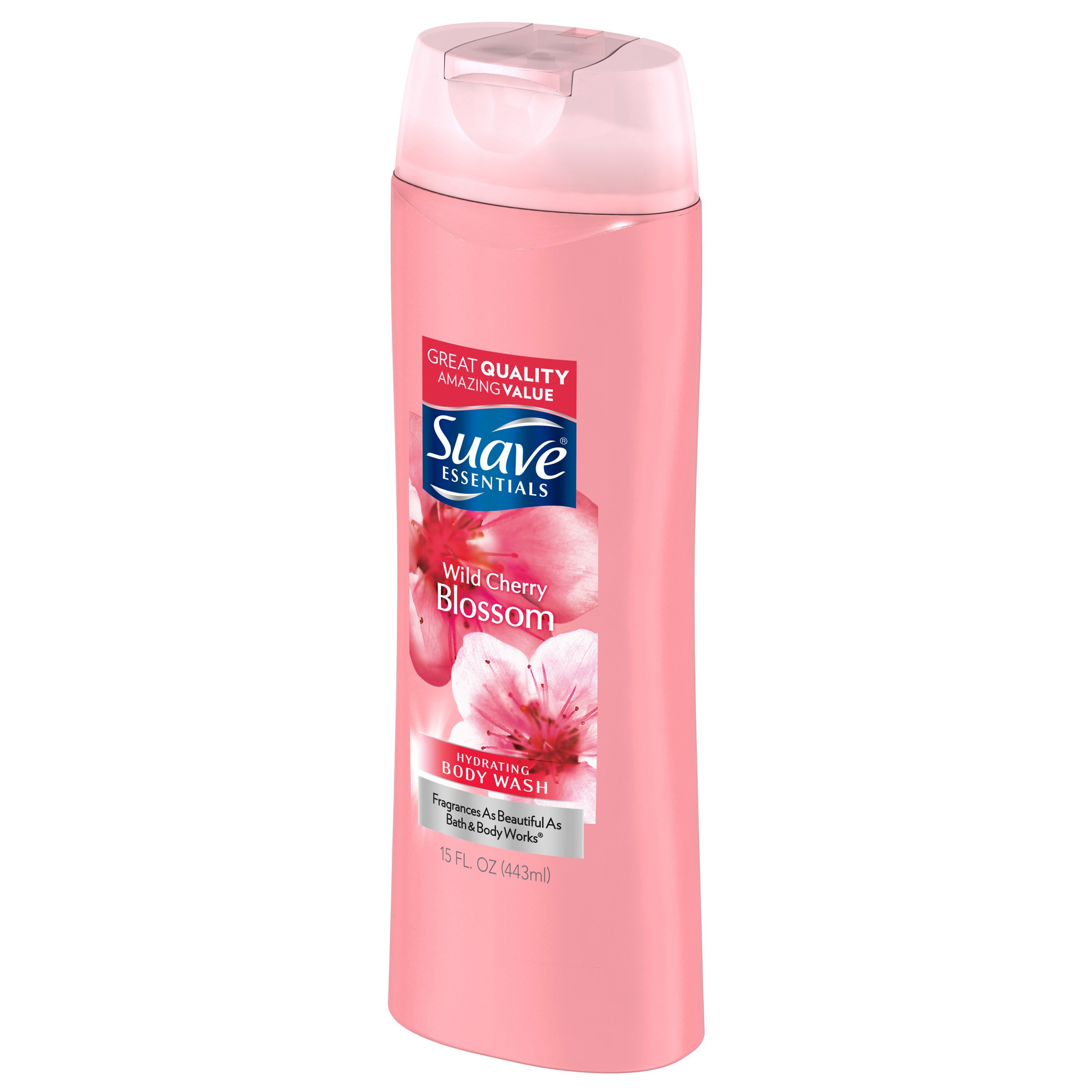 Suave Essentials Body Wash Wild Cherry Blossom - Shop Body Wash At H-E-B