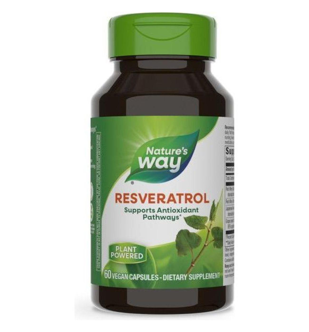 Nature's Way Resveratrol Capsules; image 1 of 3