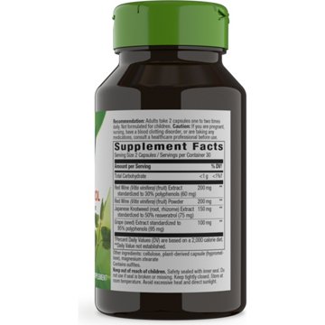 Nature's Way Resveratrol Capsules, 60 ct