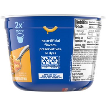 Kraft Original Flavor Macaroni & Cheese Dinner, 4.1 oz