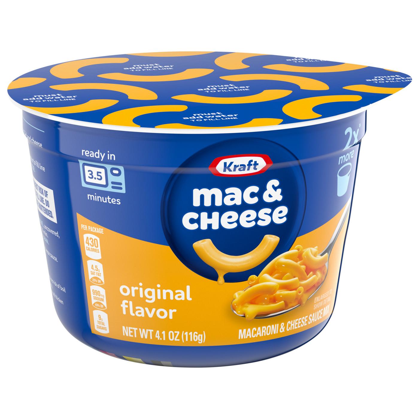 Kraft Original Flavor Macaroni & Cheese Dinner; image 12 of 13