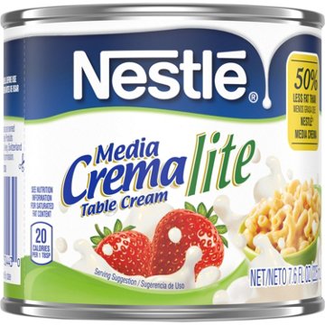 Nestle Light Media Crema Table Cream, 7.6 oz