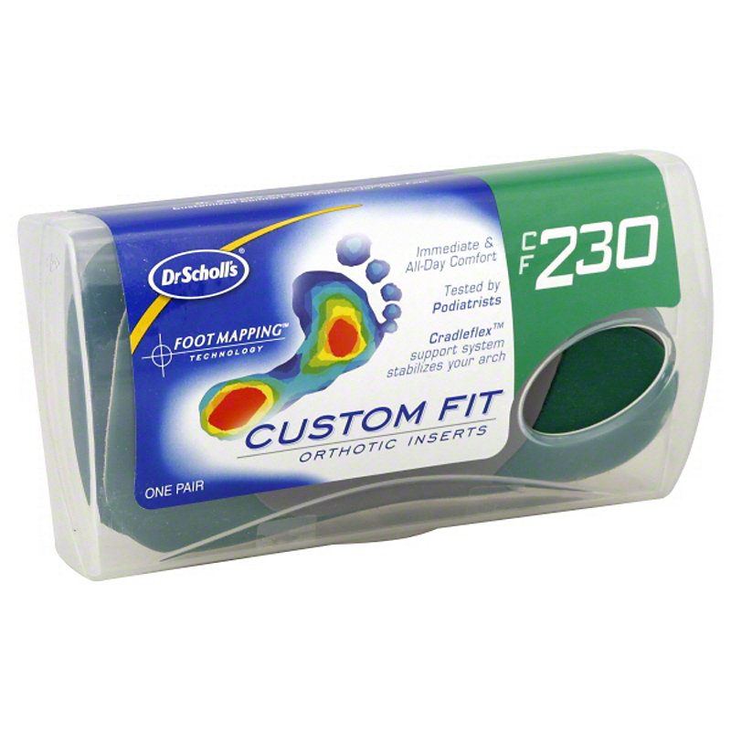 Dr Scholl's Custom Fit Orthotic Inserts CF 230 