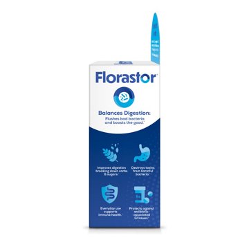 Florastor Dual Action Probiotic Supplement Capsules