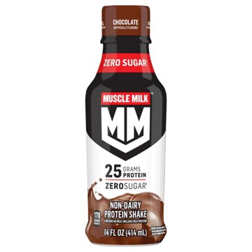 Muscle Milk Zero Sugar 25g Protein Shake - Chocolate, 14 oz