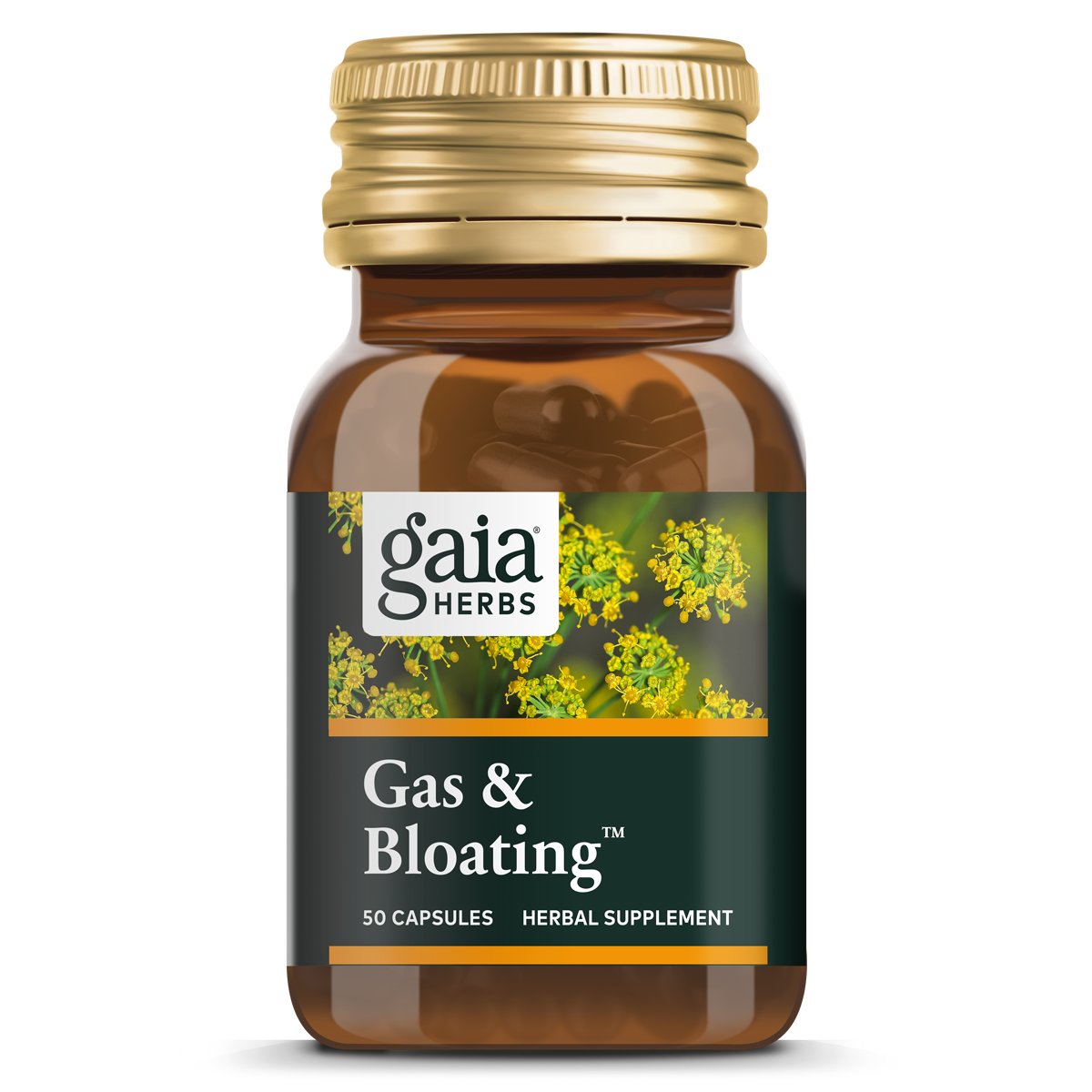 【最終価格】Blessing of Gaia Spray 4本セット Gaia Herbs Gas & Bloating Vegetarian Capsules, 50 ct | Central