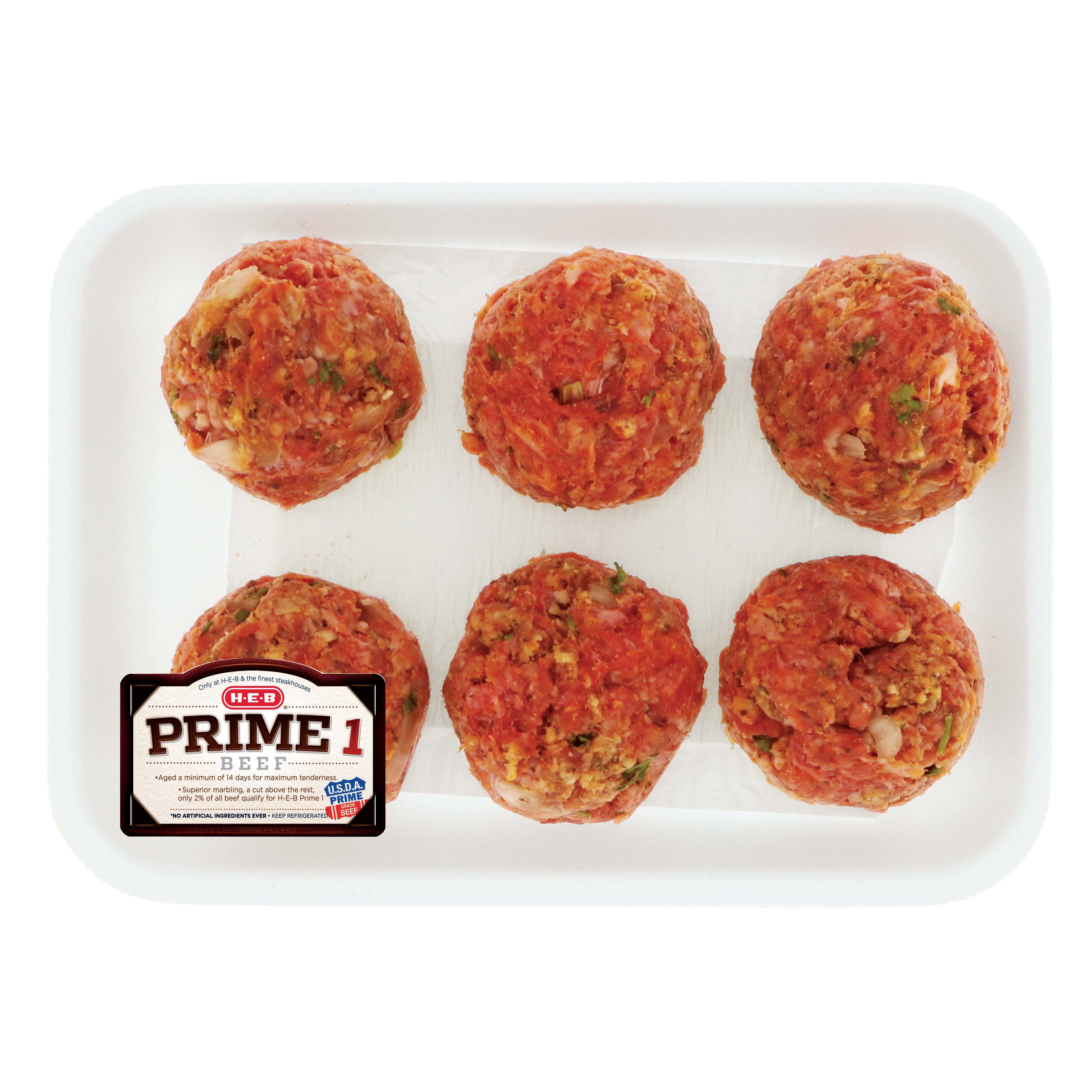 H-E-B Prime 1 Beef & Pork Italian Style Meatballs - Shop Meat At H-E-B