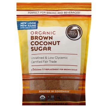 Big Tree Farms Organic Brown Coconut Palm Sugar, 16 oz