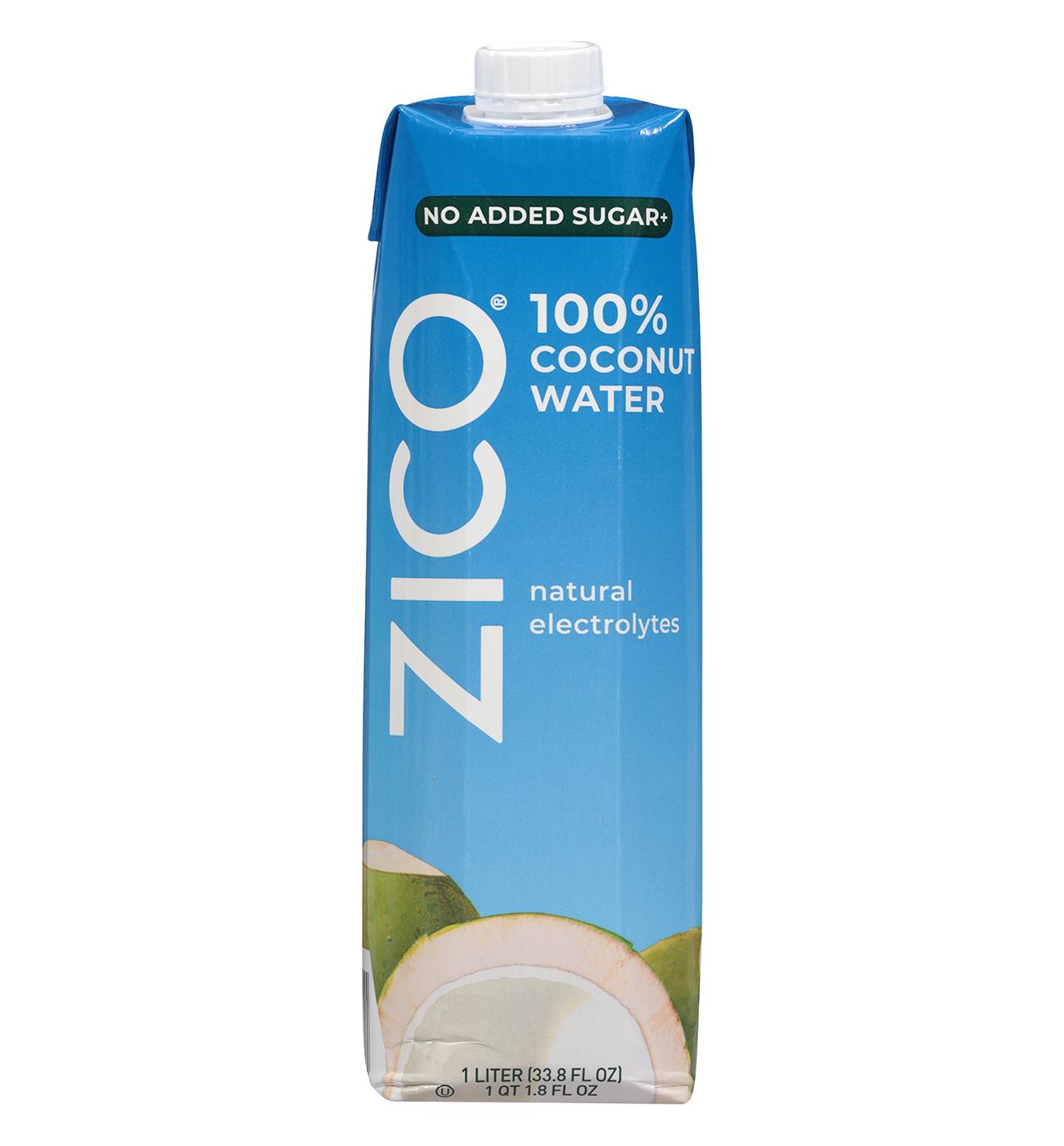 ZICO No Added Sugar 100% Coconut Water; image 1 of 4