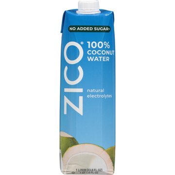 ZICO No Added Sugar 100% Coconut Water, 1 L
