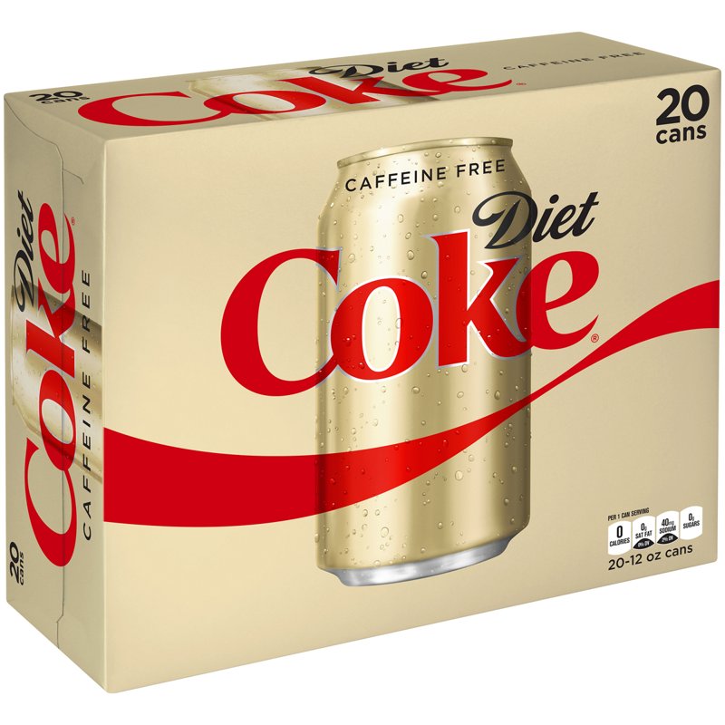 does diet coke have caffeine