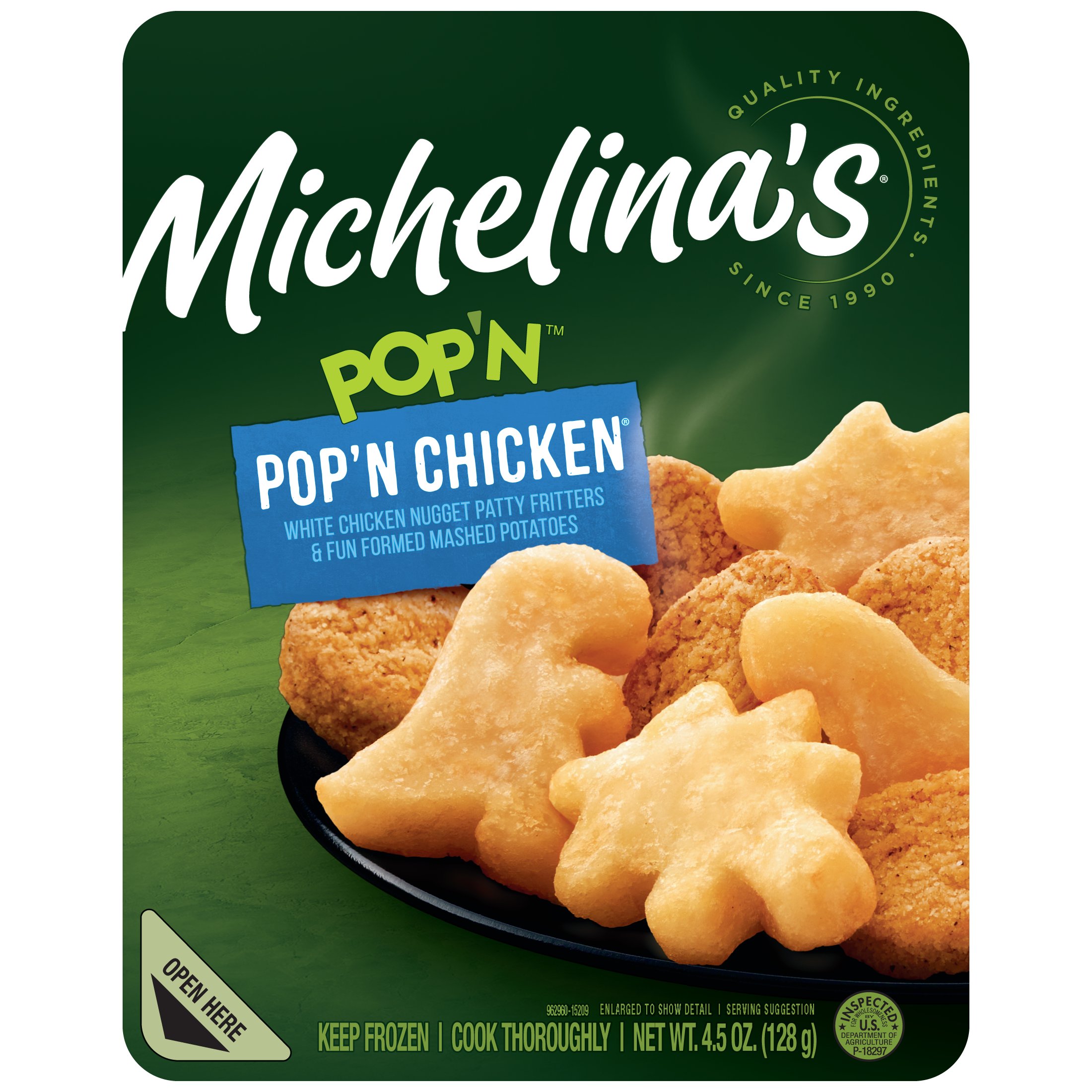 Michelina's Spicy Chicken Alfredo Frozen Meal, 8 oz | Joe V's