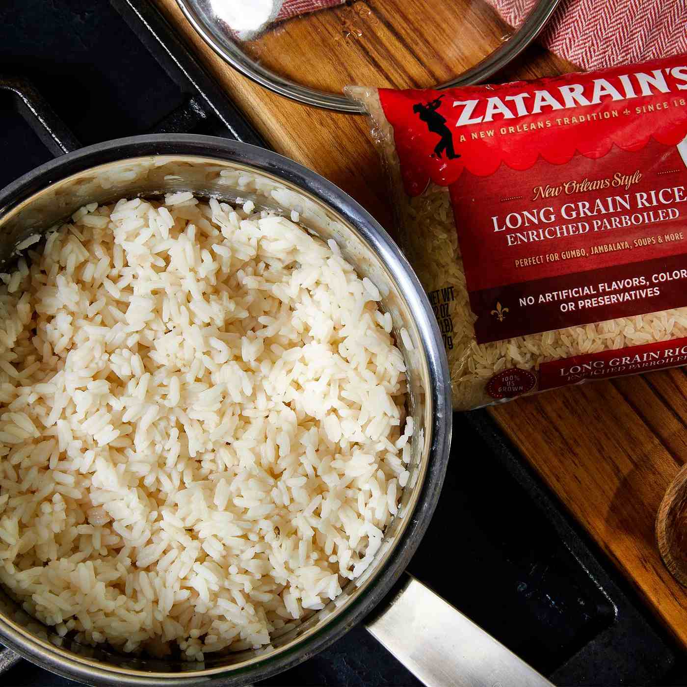 Zatarain's White Rice - Parboiled Long Grain, 2 lb Rice 