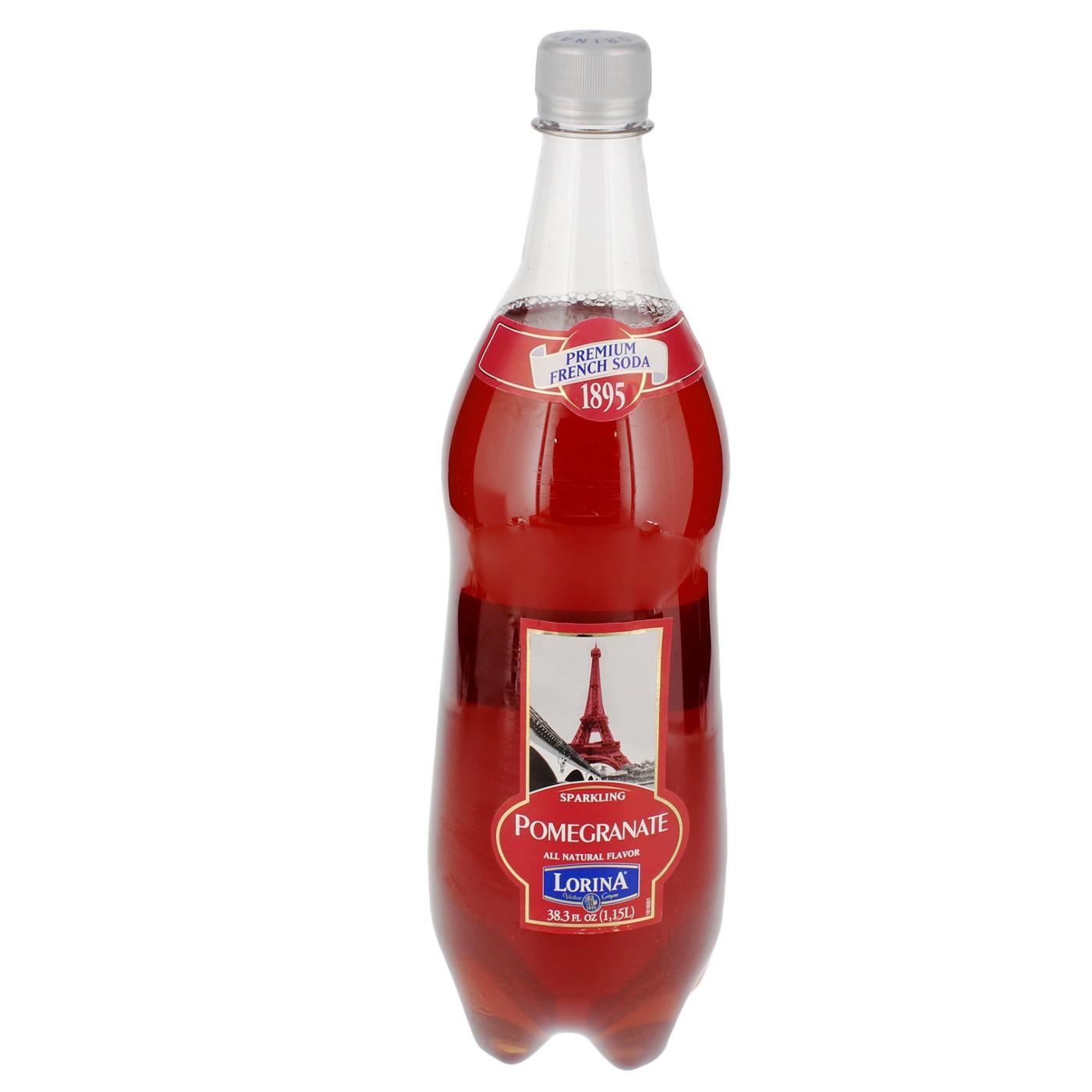 Lorina French Organic Sparkling Pomegranate Soda; image 1 of 2