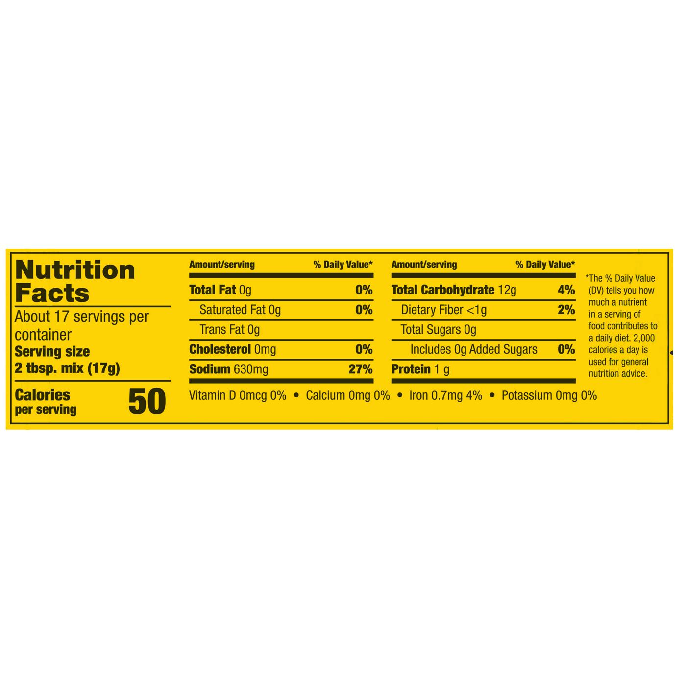 Zatarain's Crispy Southern Fish Fri Seafood Breading Mix; image 3 of 8