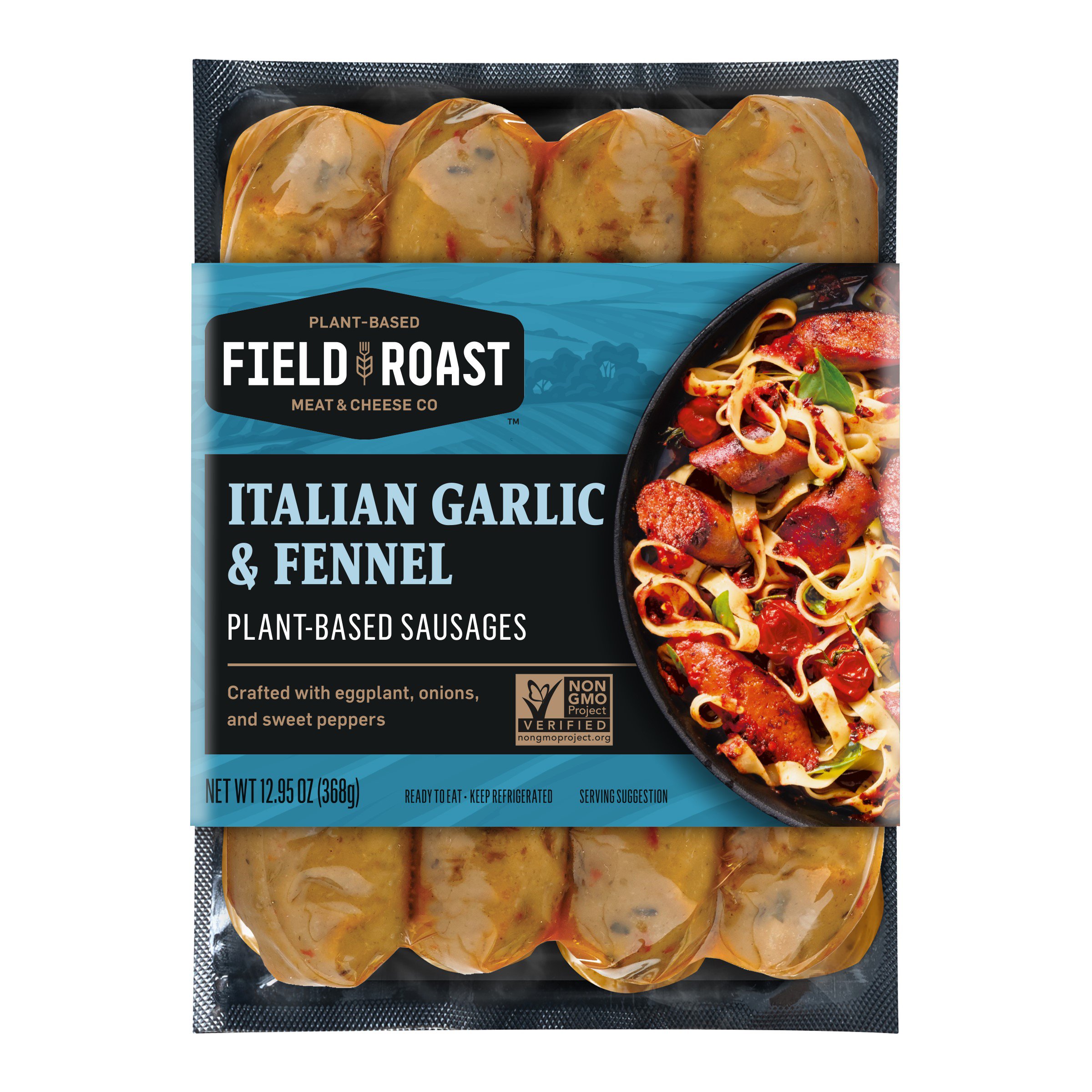 Field Roast Italian Garlic & Fennel PlantBased Sausages Shop Tofu & meat alternatives at HEB