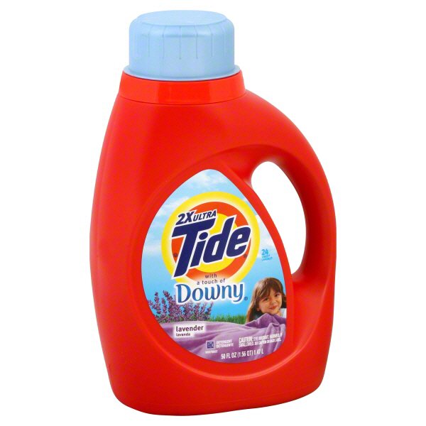Tide Lavender With A Touch Of Downy Liquid Detergent 24 Loads Shop Laundry at HEB