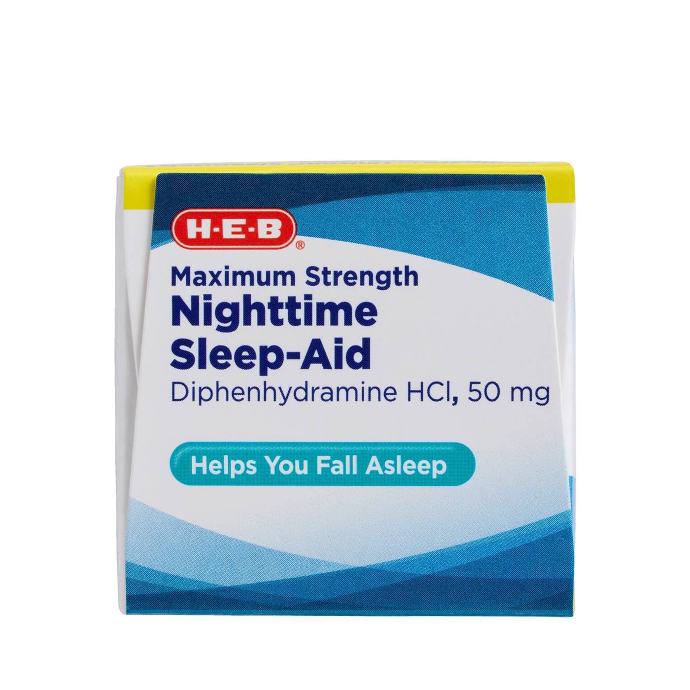 H-E-B Diphenhydramine Nighttime Sleep-Aid Softgels – 50 mg; image 6 of 6