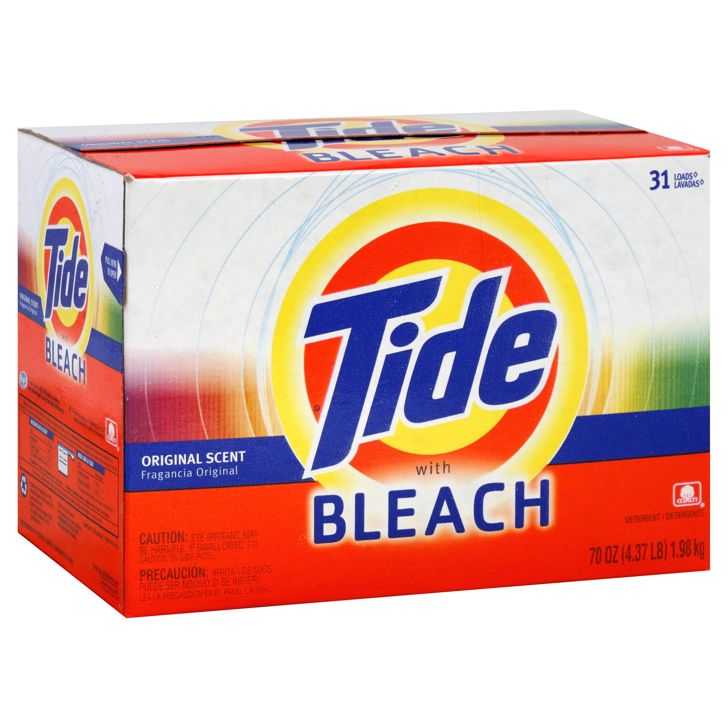 Tide with Bleach Alternative Original Scent Powder Laundry Detergent 31 Loads Shop Detergent