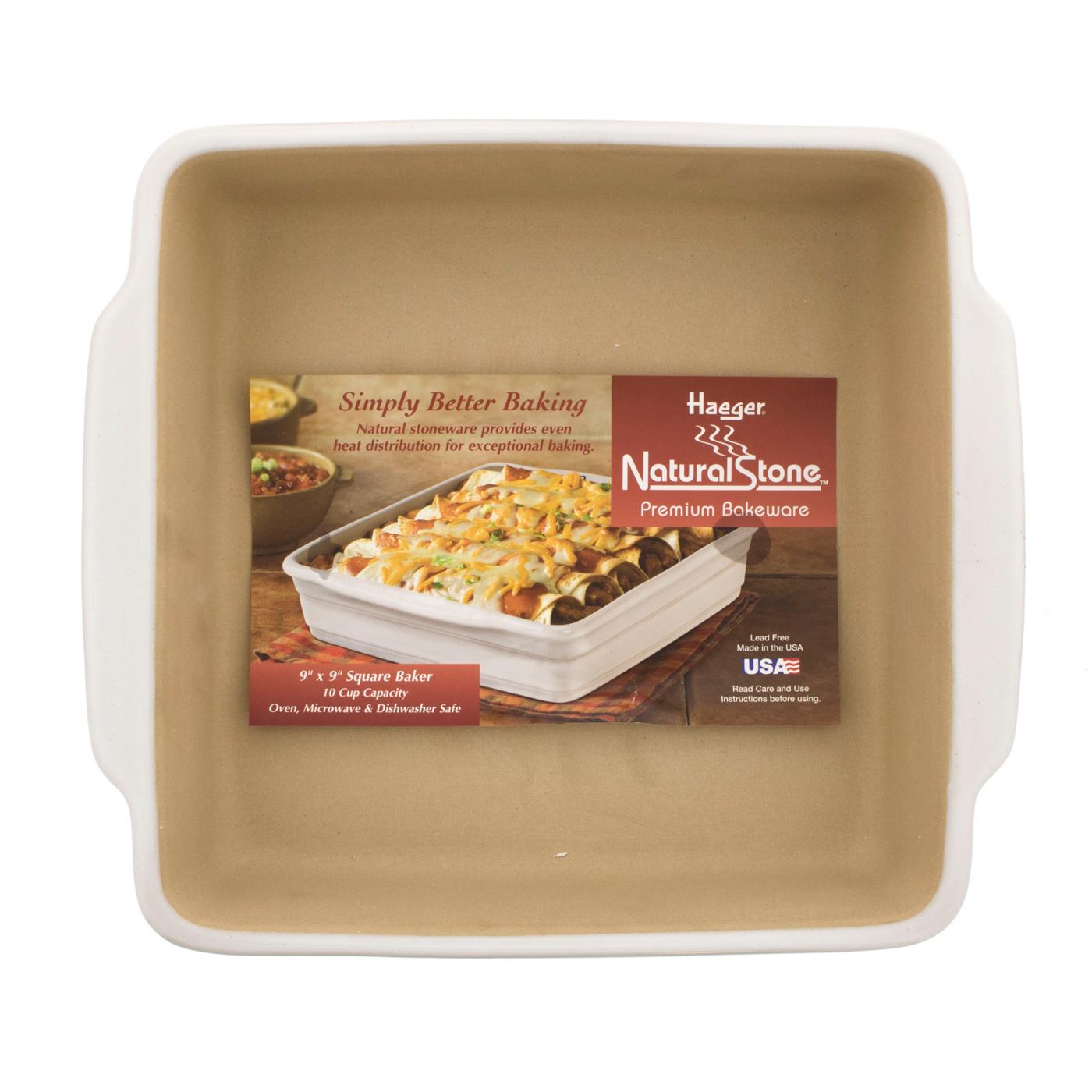 Haeger natural 2025 stone bakeware