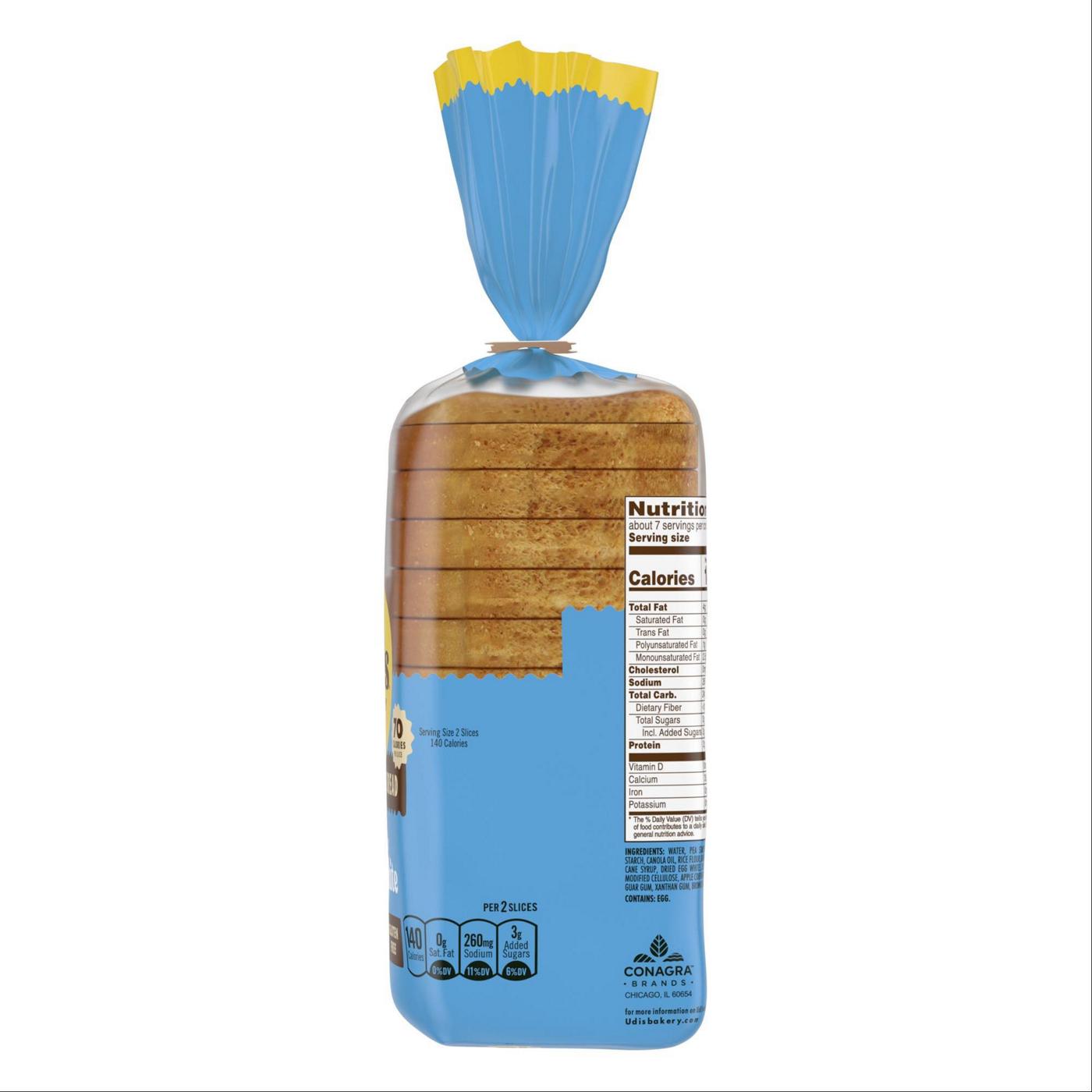 Udi's Gluten Free White Sandwich Bread; image 7 of 7