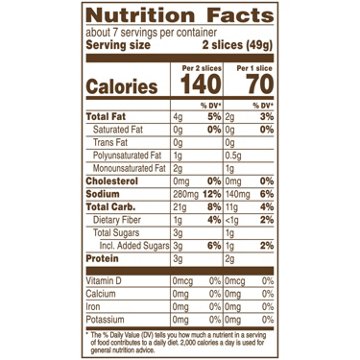 Udi's Gluten Free Whole Grain Bread, 12 oz