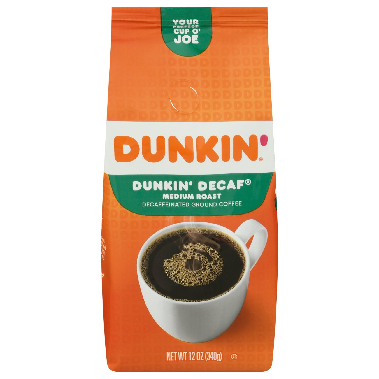 Dunkin' Donuts Dunkin' Decaf Medium Roast Ground Coffee ...