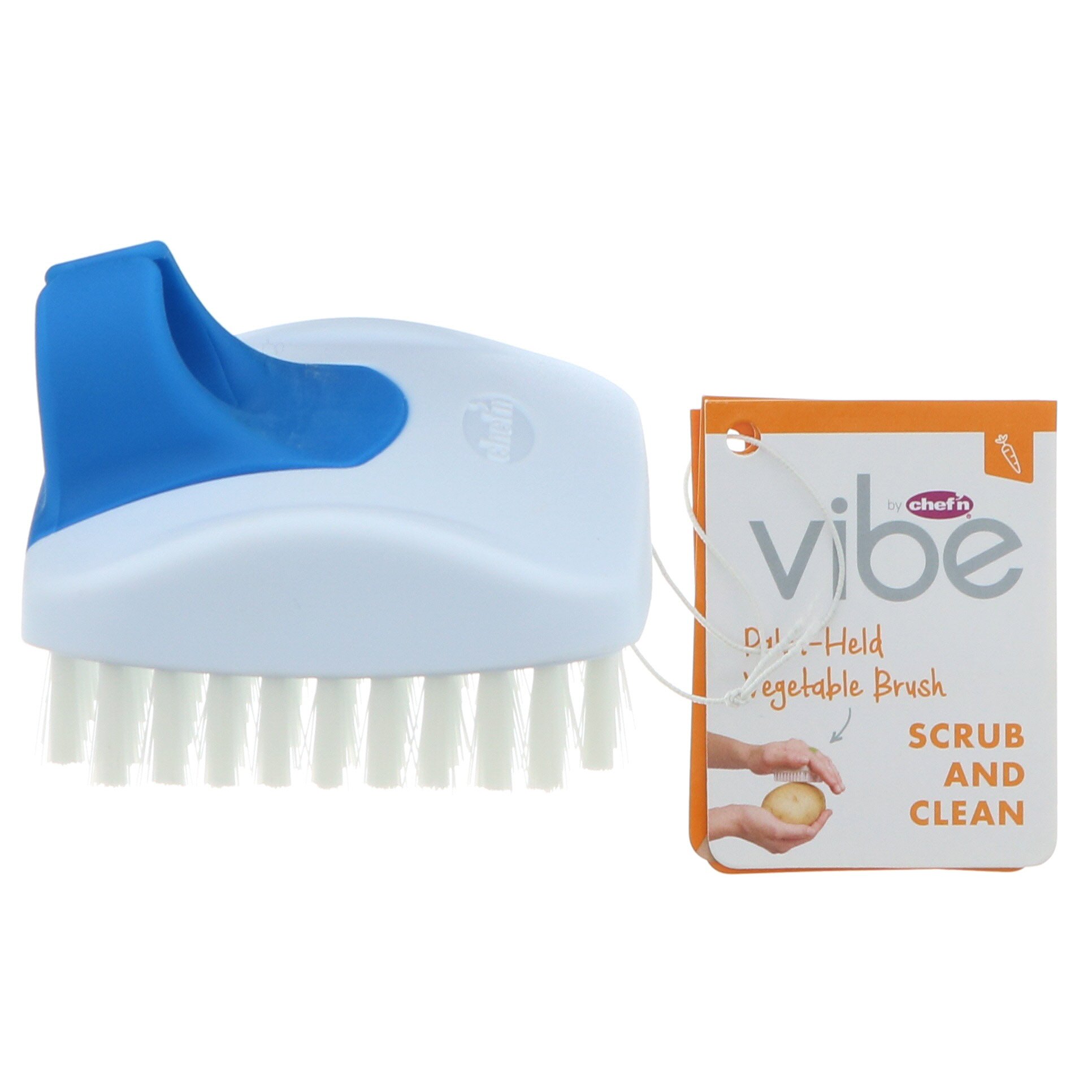 Vibe by Chef'n Palm Vegetable Scrub Brush Shop Utensils & Gadgets at