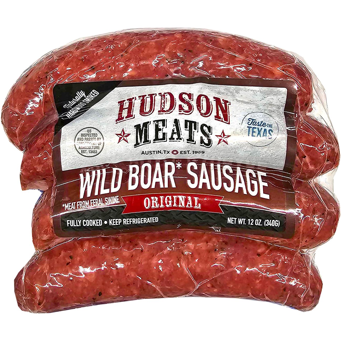 Hudson Meat Market Wild Boar Regular Sausage Shop Sausage at HEB