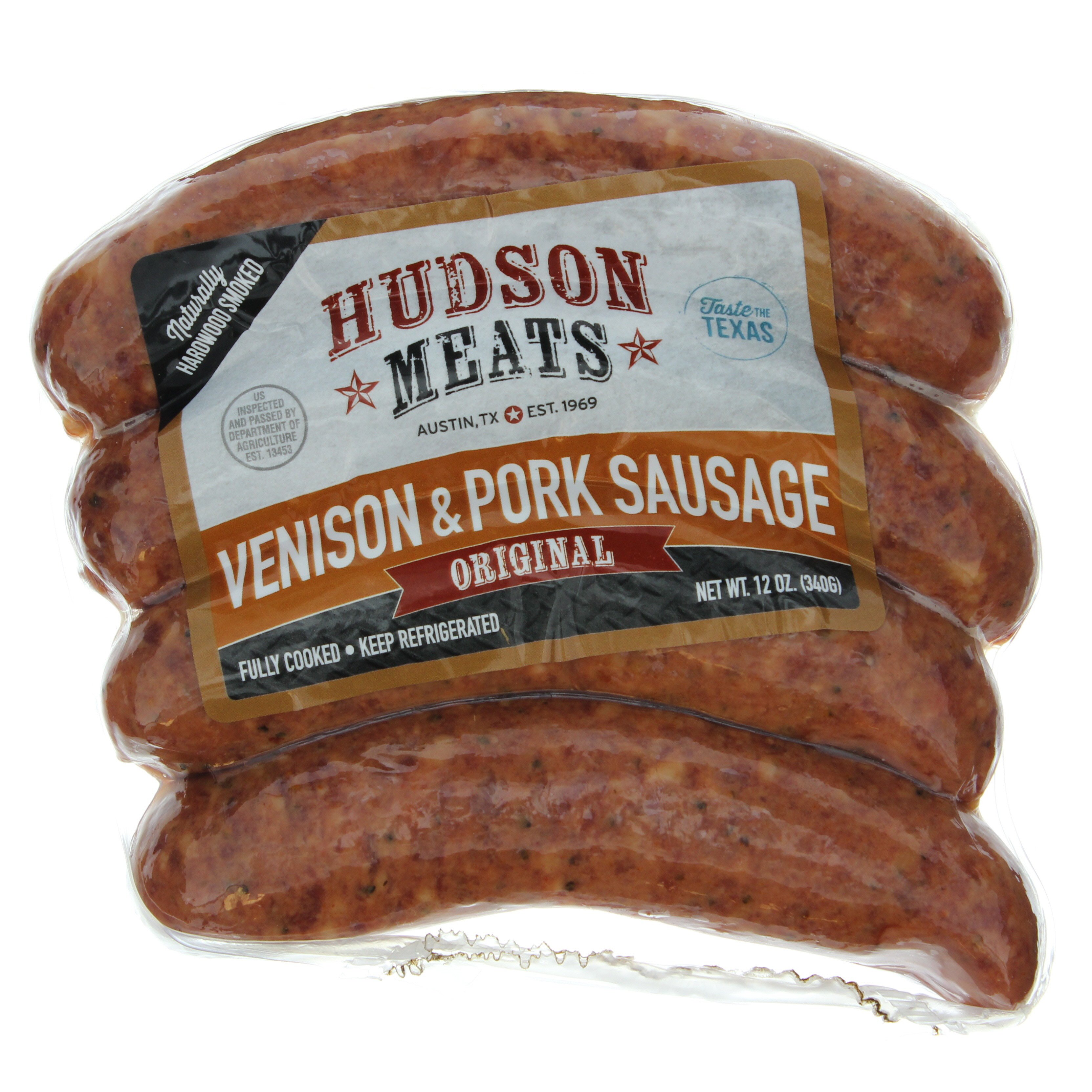 Hudson Meat Market Fully Cooked Venison & Pork Original Sausage Shop
