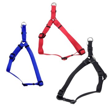 Coastal Pet Products Blue, Black or Red 3/8 inch Comfort Wrap Harness, Assorted Colors