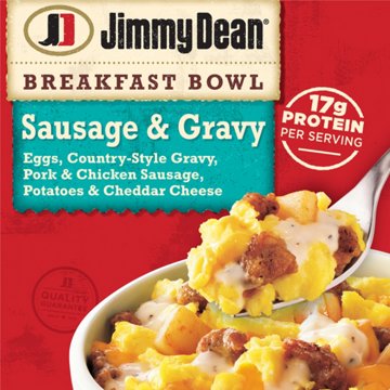 Jimmy Dean Sausage & Gravy Breakfast Bowl, 7 oz