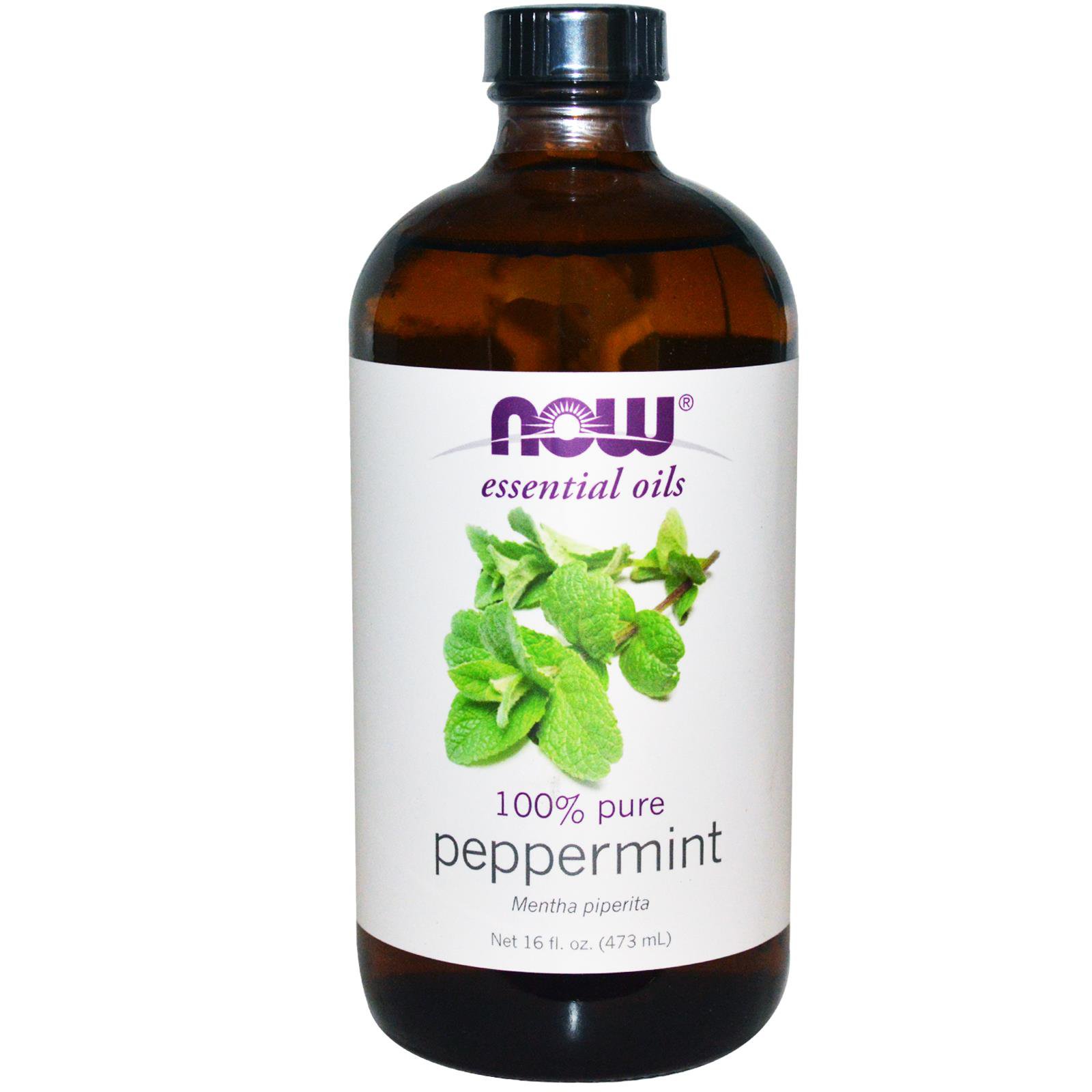 NOW 100 Pure Peppermint Oil Shop Bath & Skin Care at HEB