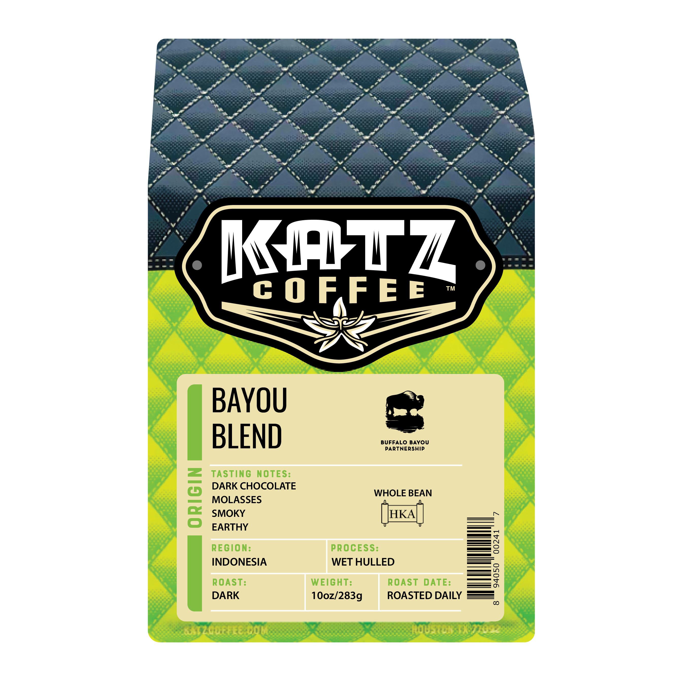 Katz Coffee Organic Bayou Blend Whole Bean Coffee Shop Coffee at HEB