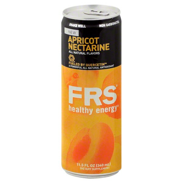 FRS Healthy Energy Apricot Nectarine Energy Drink - Shop FRS Healthy