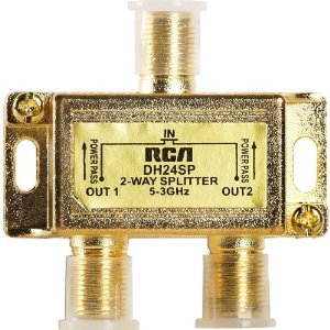 RCA 2 Way Coaxial Cable Splitter Shop Electronics at HEB