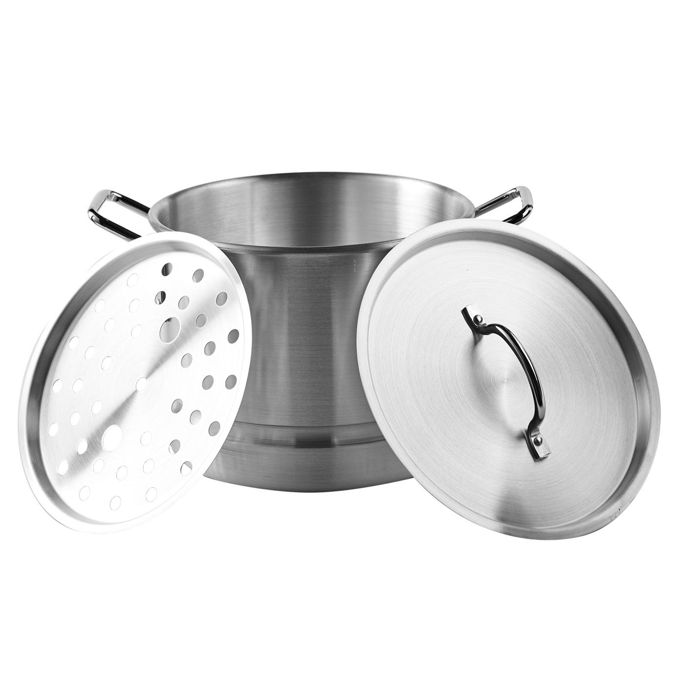 Imusa Stainless Steel Stock Pot with Lid - Shop Stock Pots & Sauce