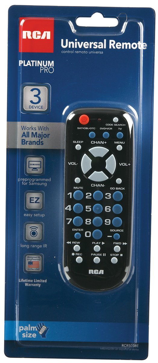 universal remote easy to use