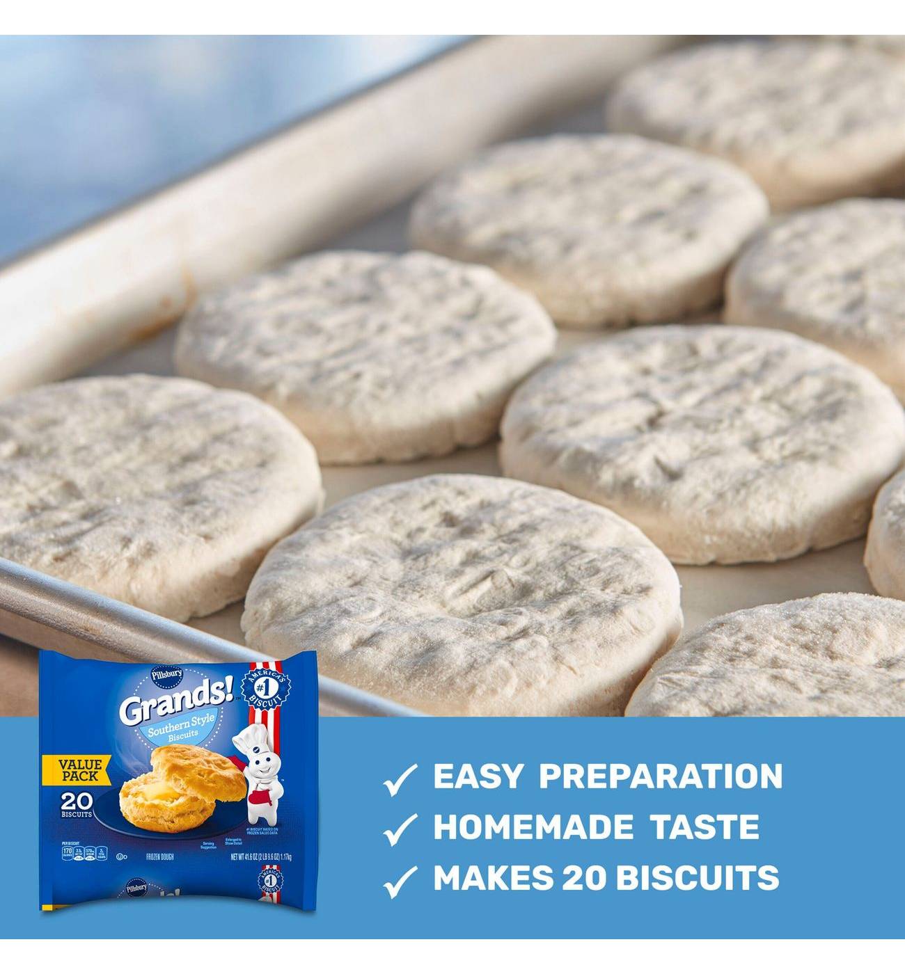 Pillsbury Grands! Southern Style Biscuits Value Pack; image 4 of 6