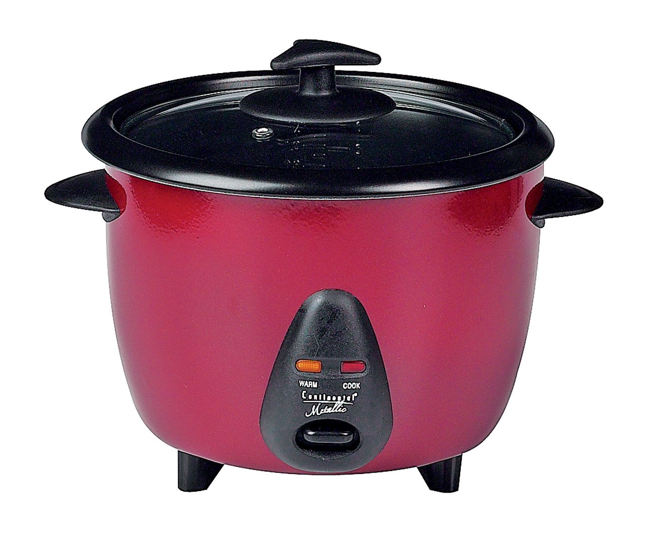 Continental 6 Cup Metallic Red Rice Cooker - Shop Appliances at H-E-B