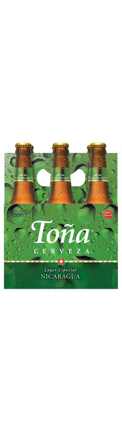 Toña Cerveza Lager Beer 6 pk Bottles; image 1 of 2