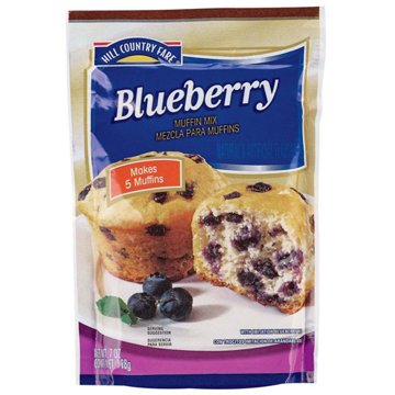 Hill Country Fare Blueberry Muffin Mix, 7 oz