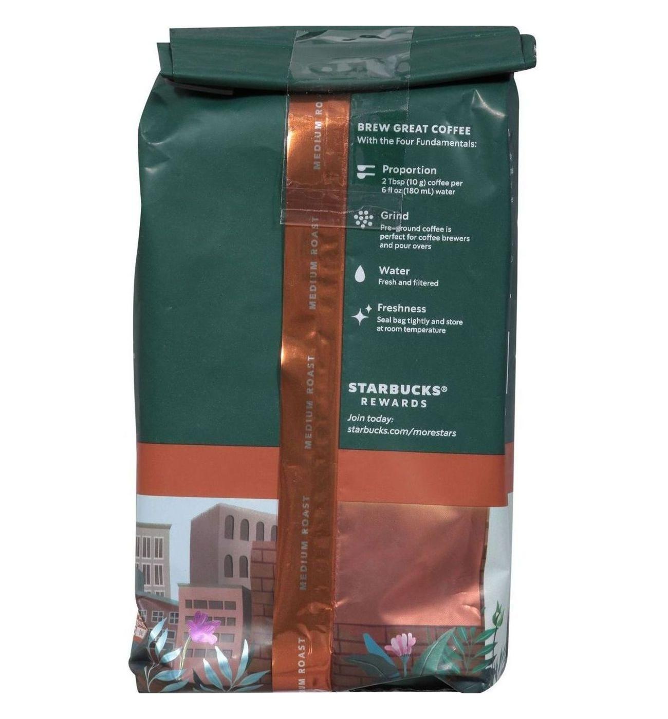 Starbucks Pike Place Roast Medium Roast Ground Coffee; image 3 of 8