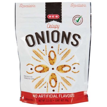 H-E-B Crispy Onions, 3.5 oz