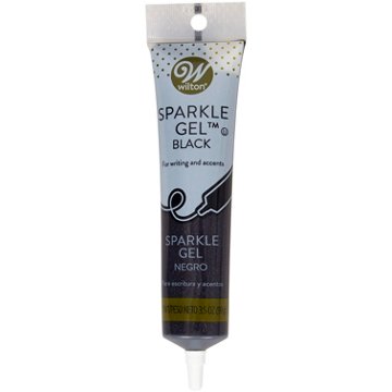 Wilton Black Sparkle Gel