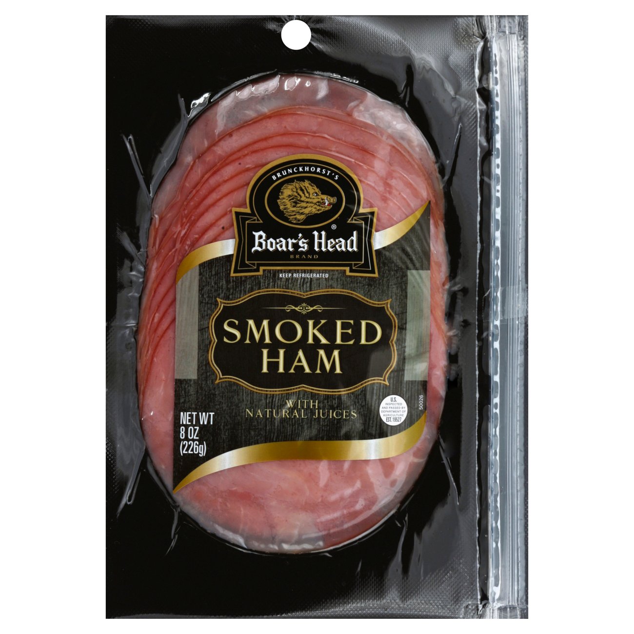 Boar's Head Sliced Smoked Ham Shop Meat at HEB