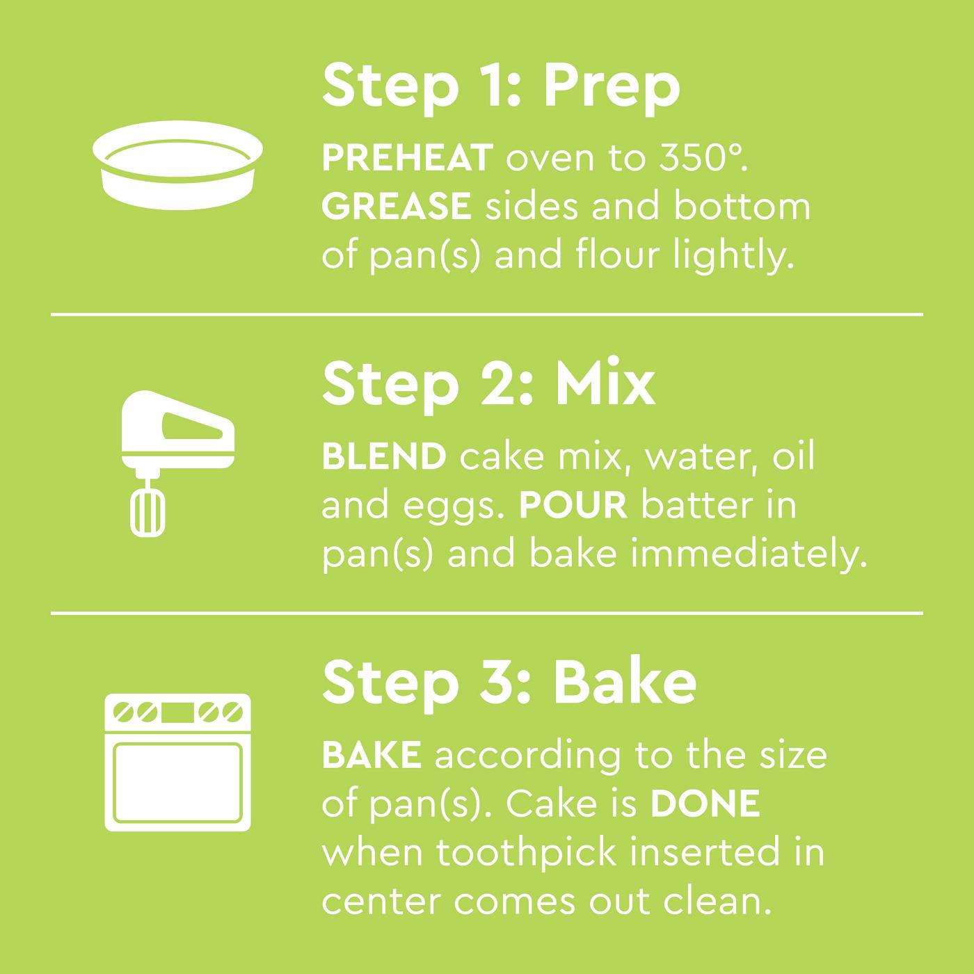 Duncan Hines Signature Perfectly Moist Rainbow Confetti Cake Mix Shop