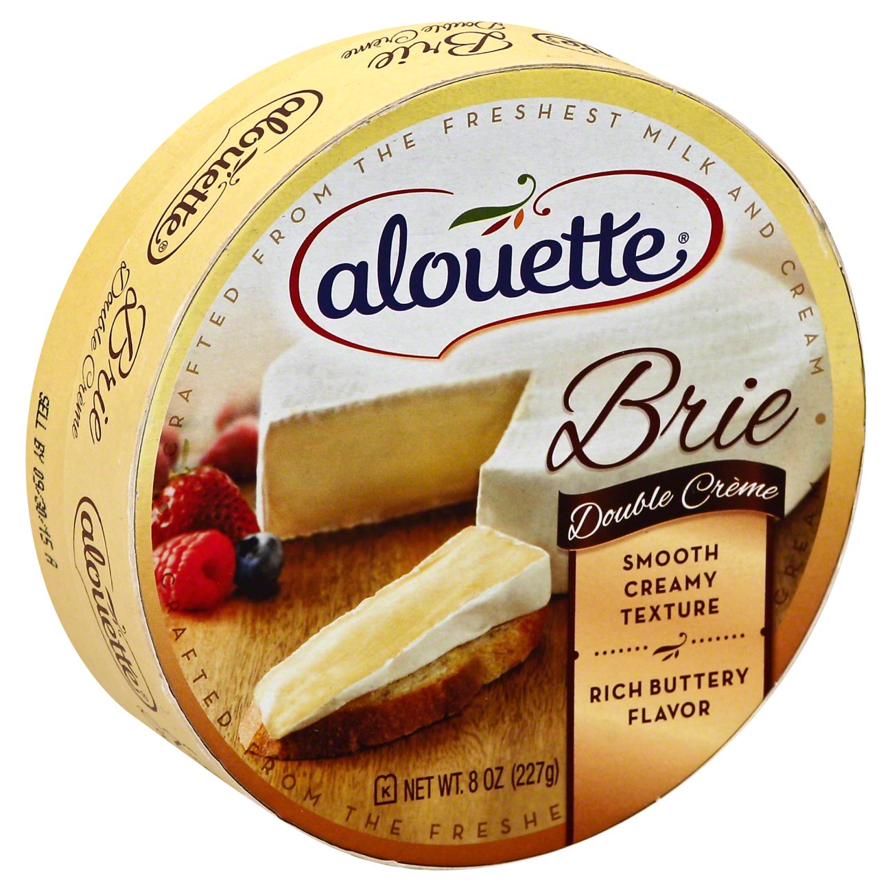 Alouette Double Creme Baby Brie Shop Cheese at HEB