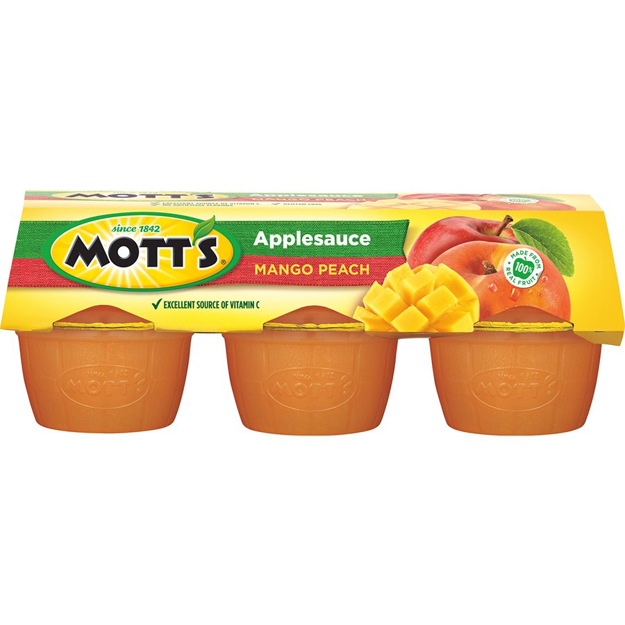Mott's Mango Peach Apple Sauce Shop Fruit at HEB